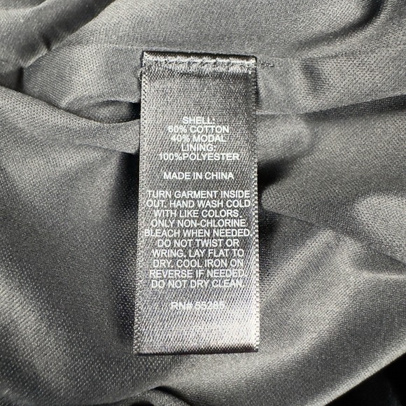 Express Lined Mini Skirt Women's S Black Sequin Chevron Stretch Waist Bodycon - Picture 4 of 7